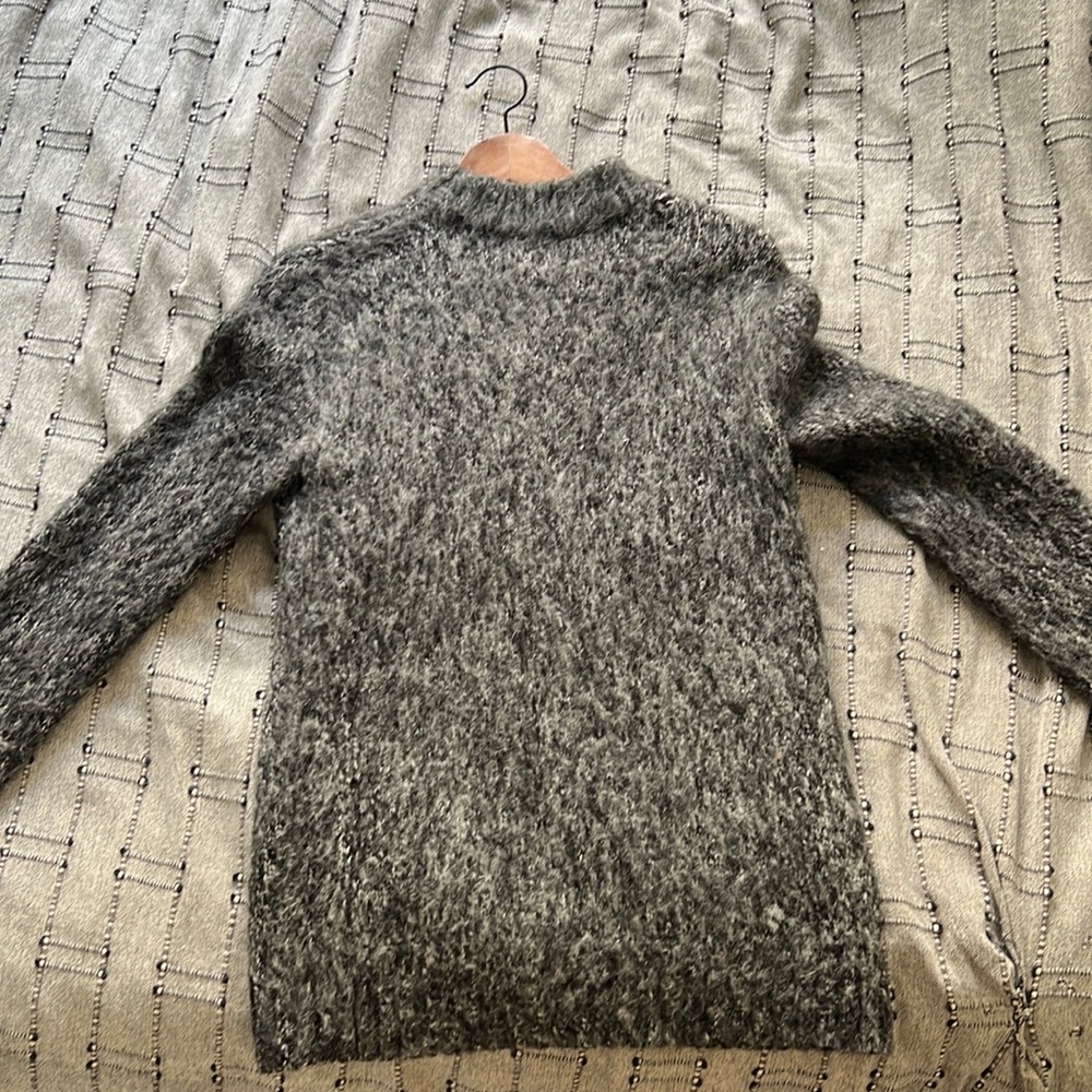 TopMan grey wool turtleneck